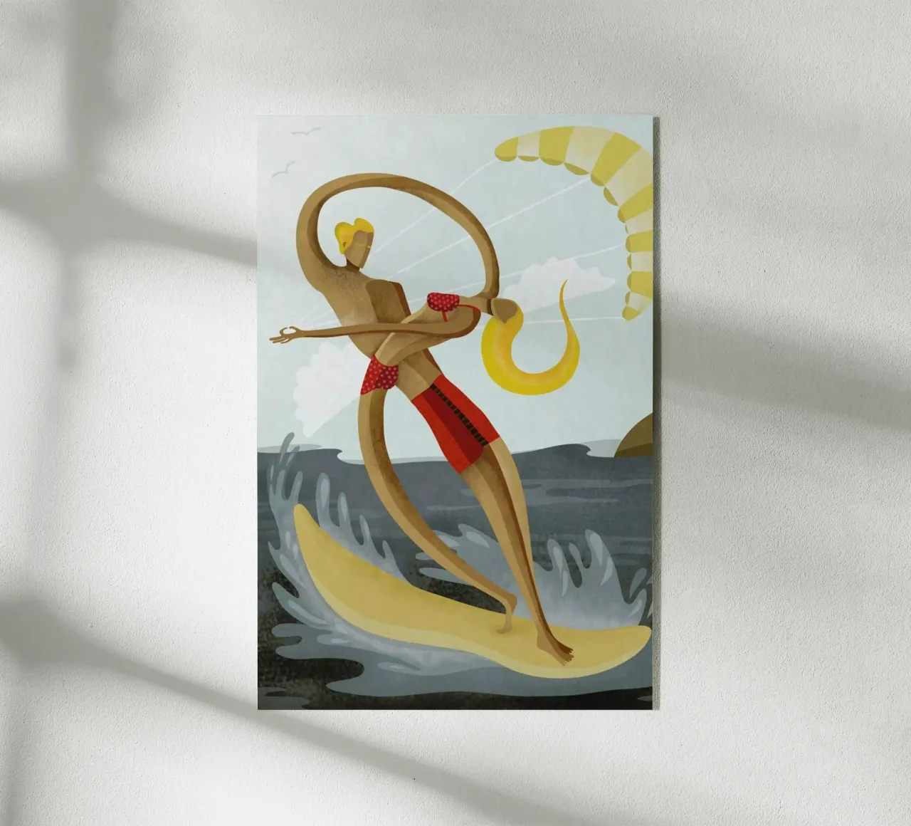 Surf Love plexiglass da Amalia Restrepo