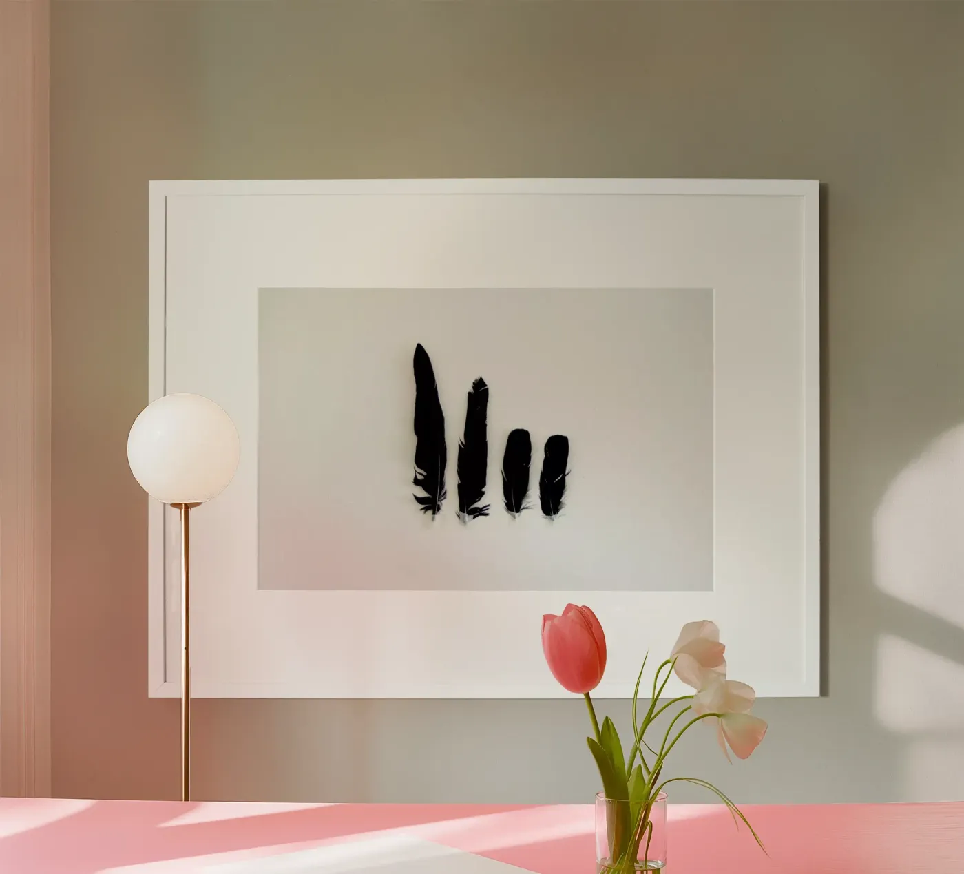 Black Feathers poster da Miles of Light