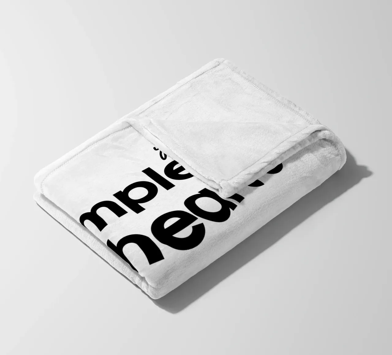 Tu completi il viaggio del mio cuore coperta in pile da YV TYPOGRAPHY