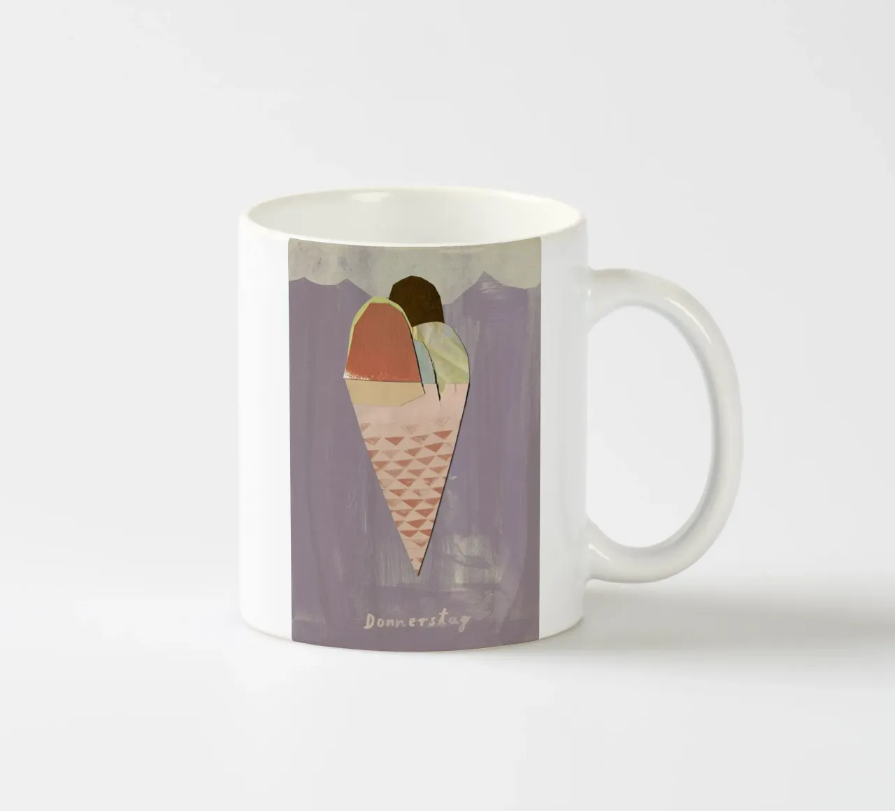 Eis am Donnerstag tazza in ceramica da Rinah Lang