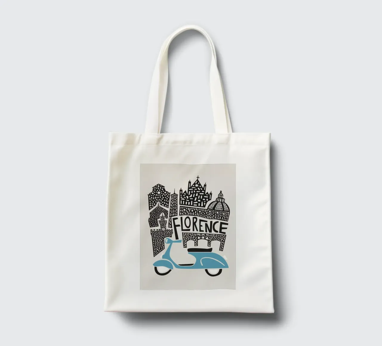 Florence Cityscape tote bag by Fox & Velvet