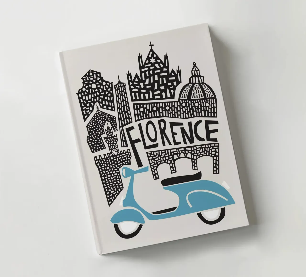 Florence Cityscape notebook by Fox & Velvet