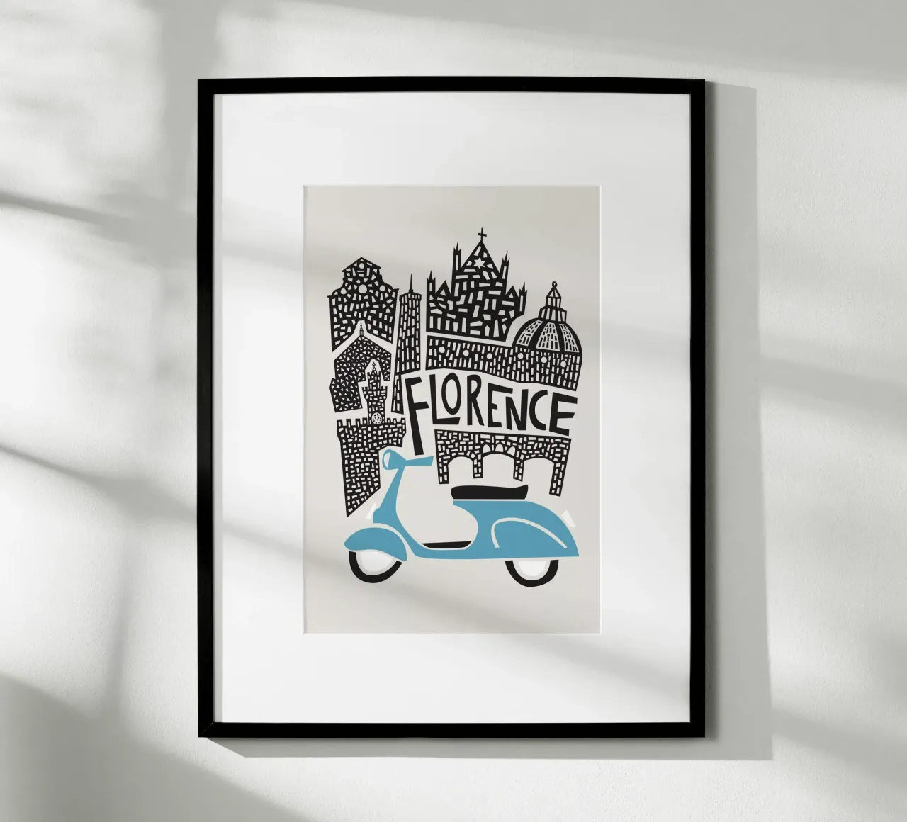 Florence Cityscape hahnemühle by Fox & Velvet