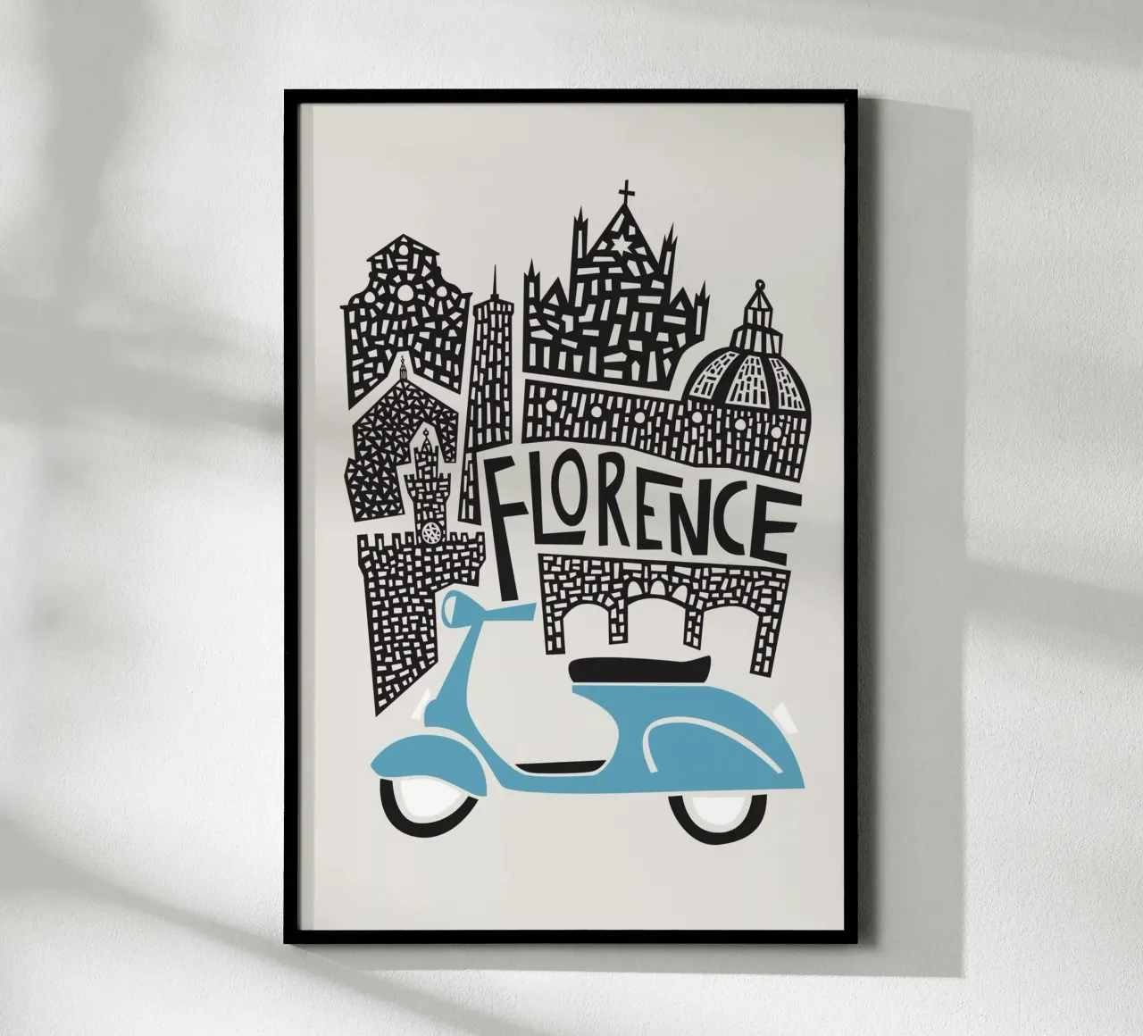 Florence Cityscape hahnemühle by Fox & Velvet