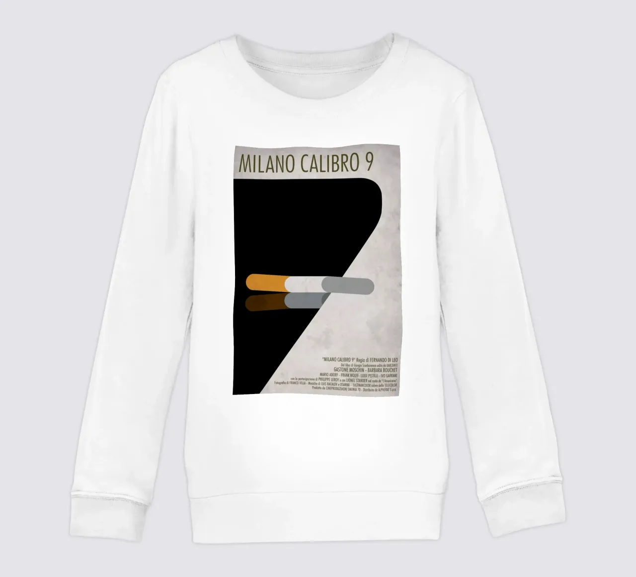 Milano Calibro 9 Kinder Sweatshirt von Federico Mancosu