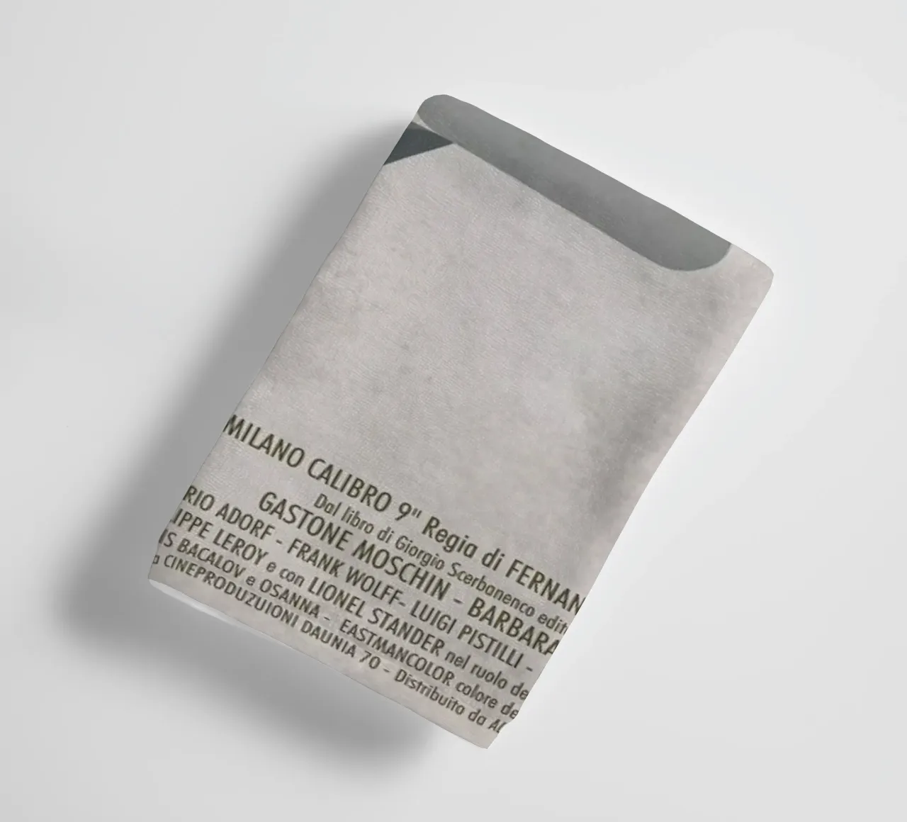 Milano Calibro 9 towel by Federico Mancosu