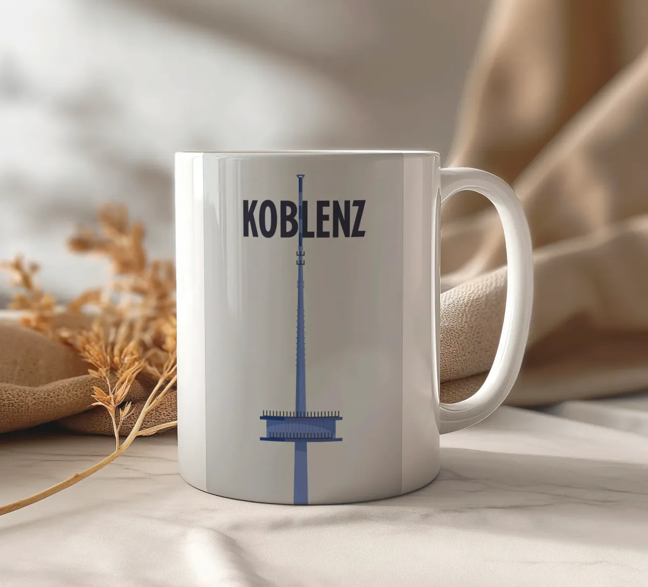 Koblenz tazza in ceramica da Designliga Products GmbH & Co. KG