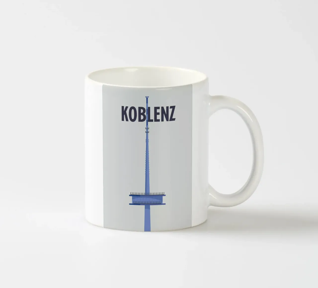 Koblenz tazza in ceramica da Designliga Products GmbH & Co. KG