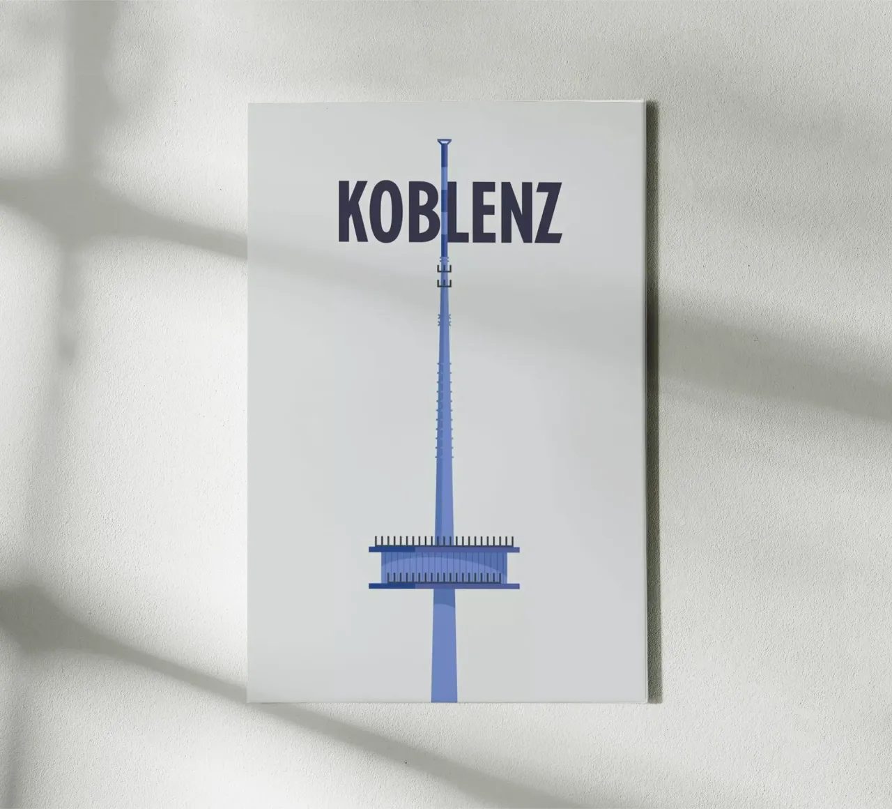 Koblenz tela con Cornice a cassetta da Designliga Products GmbH & Co. KG