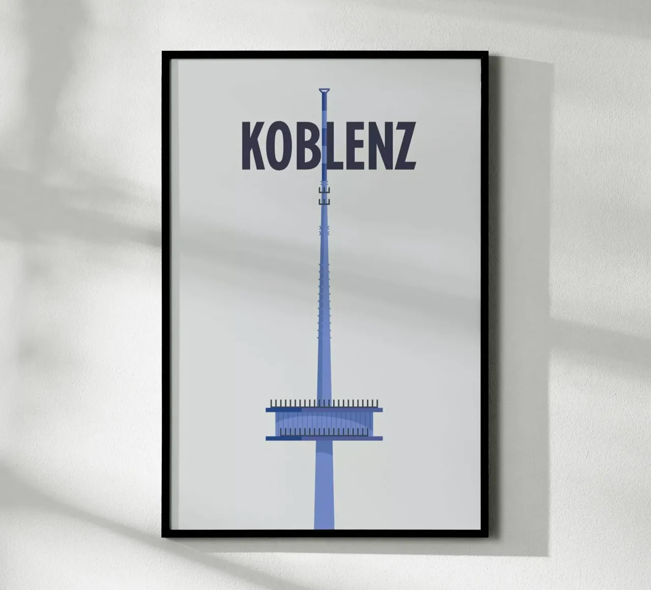 Koblenz poster da Designliga Products GmbH & Co. KG