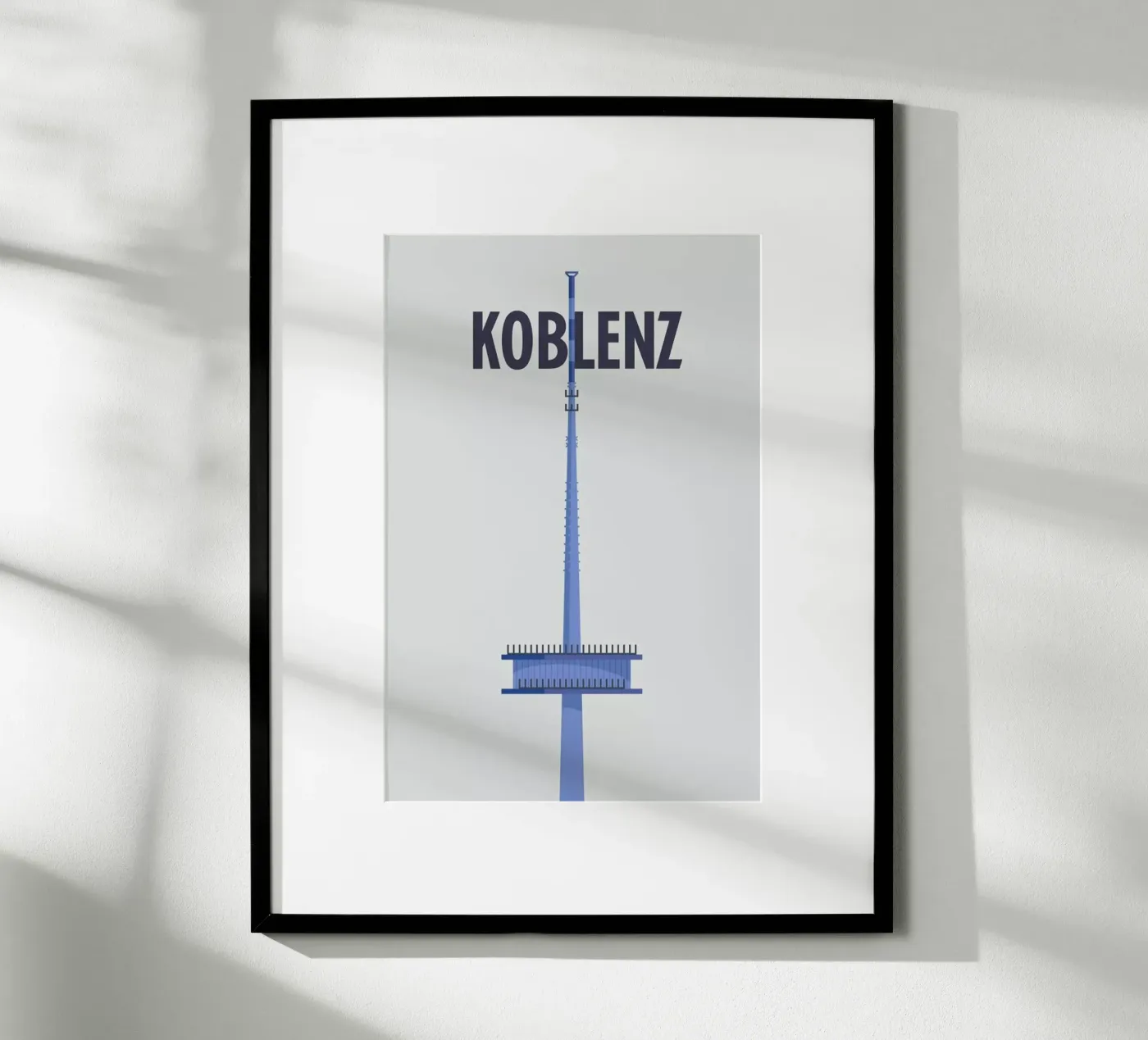 Koblenz poster by Designliga Products GmbH & Co. KG