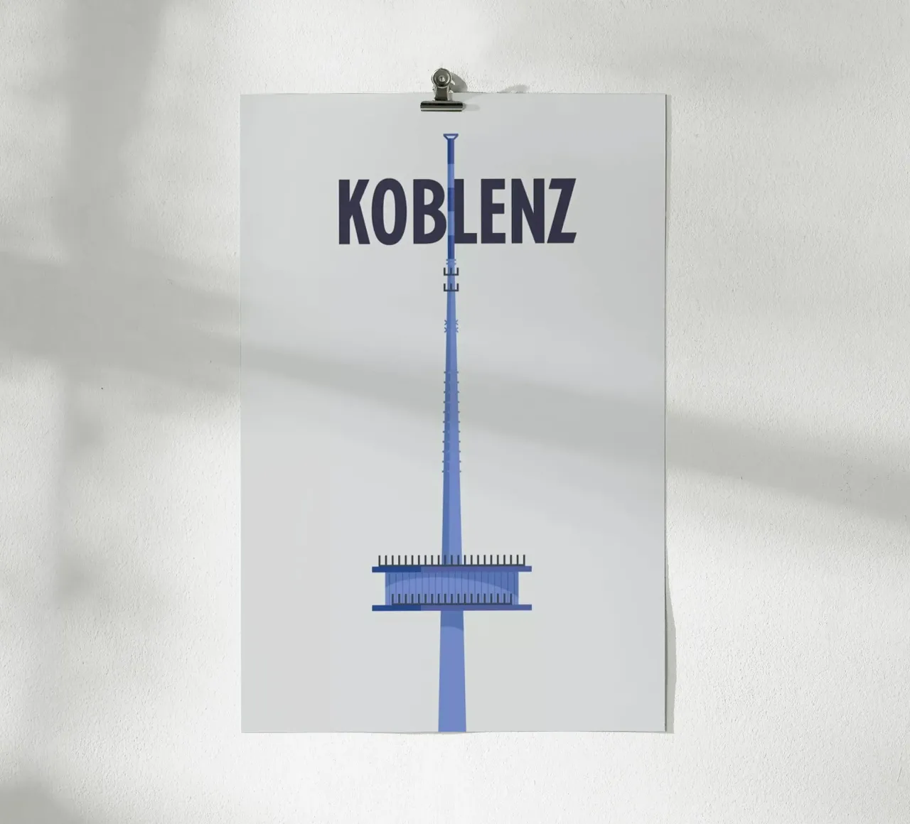 Koblenz poster da Designliga Products GmbH & Co. KG