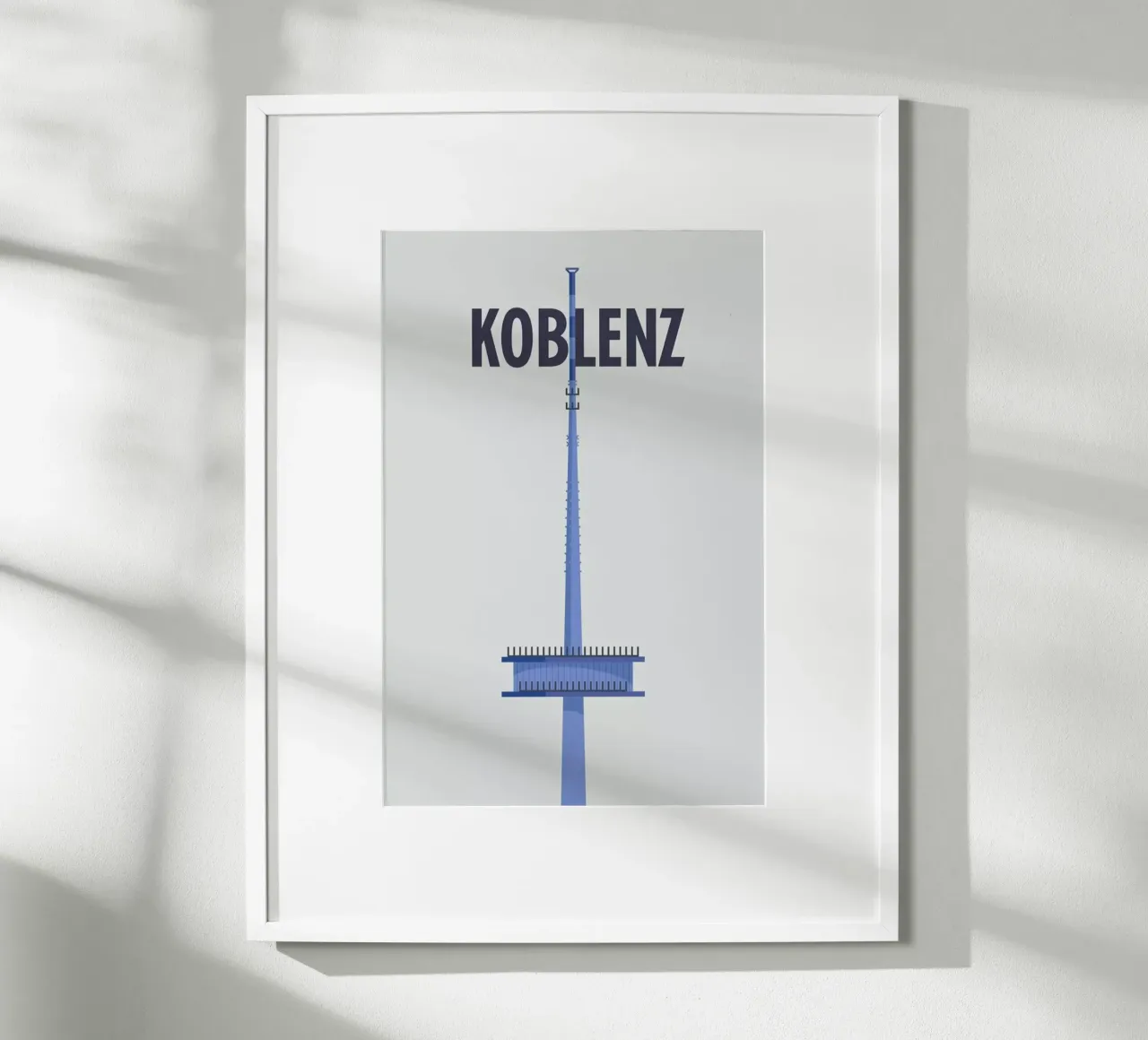 Koblenz poster da Designliga Products GmbH & Co. KG