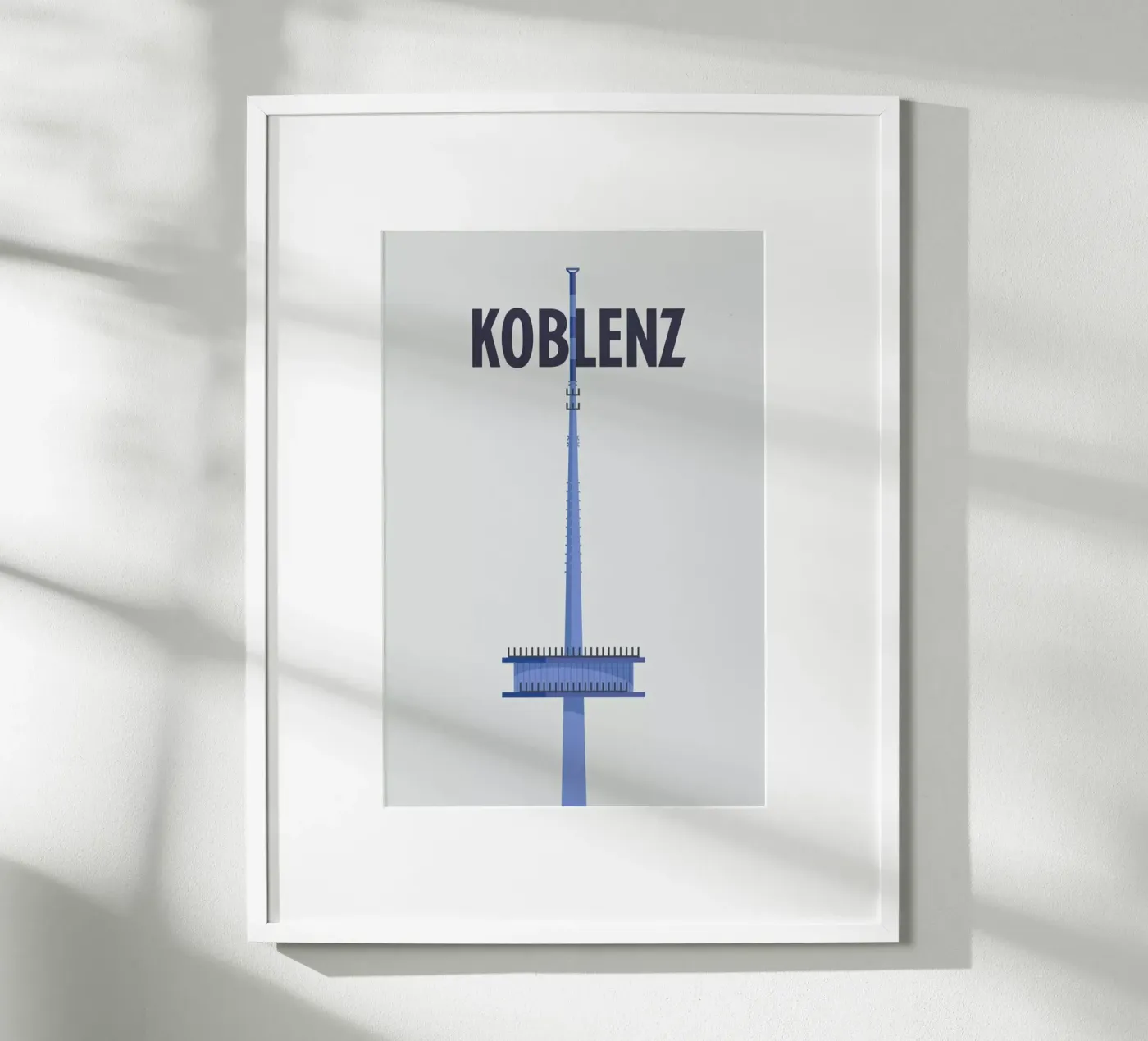 Koblenz poster by Designliga Products GmbH & Co. KG