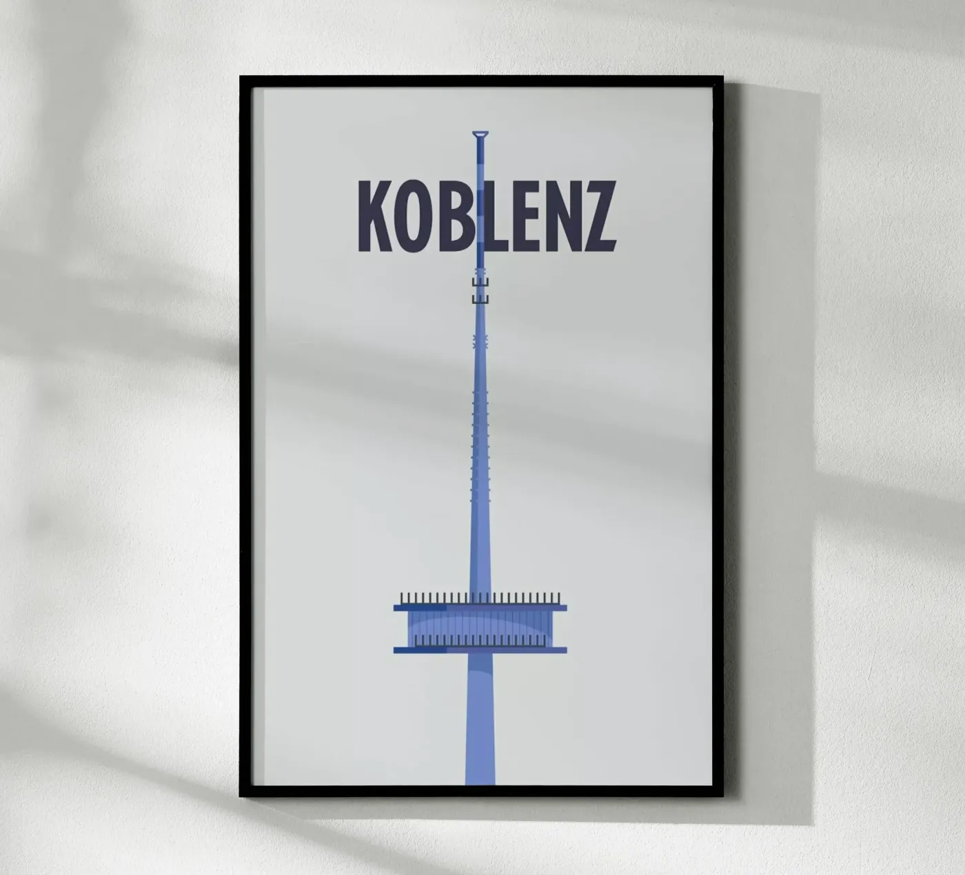 Koblenz poster by Designliga Products GmbH & Co. KG