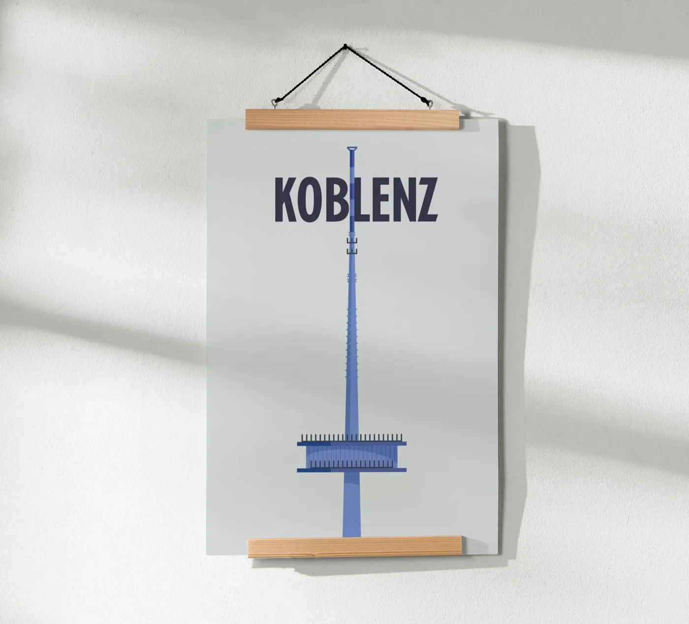 Koblenz poster by Designliga Products GmbH & Co. KG
