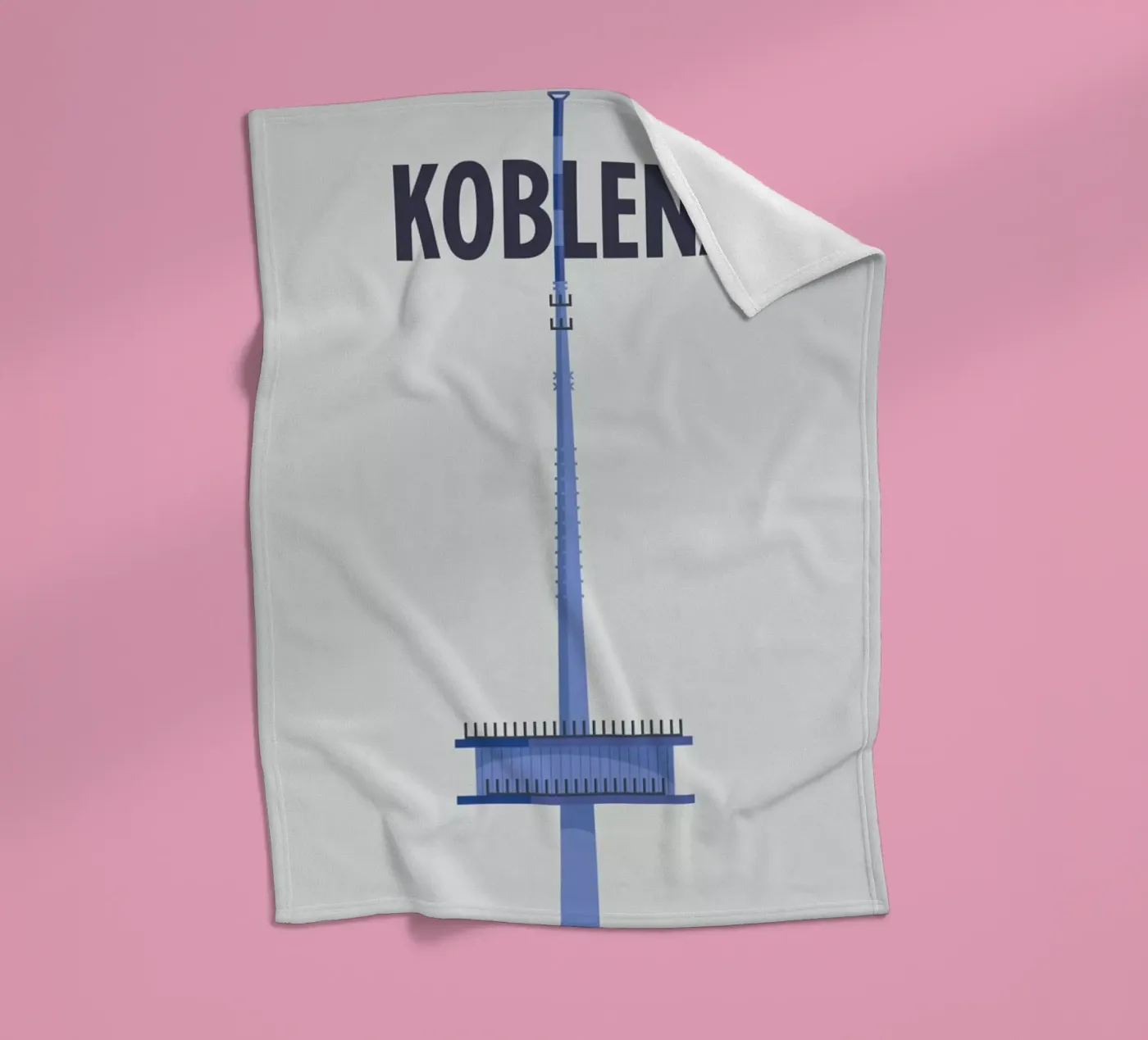 Koblenz Fleecedecke von Designliga Products GmbH & Co. KG