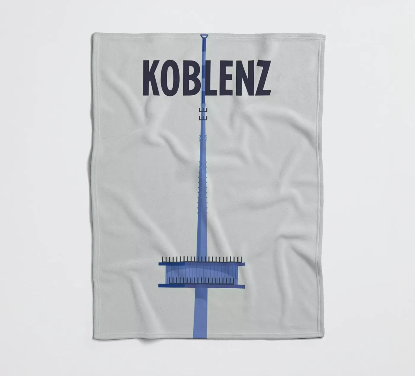 Koblenz Fleecedecke von Designliga Products GmbH & Co. KG