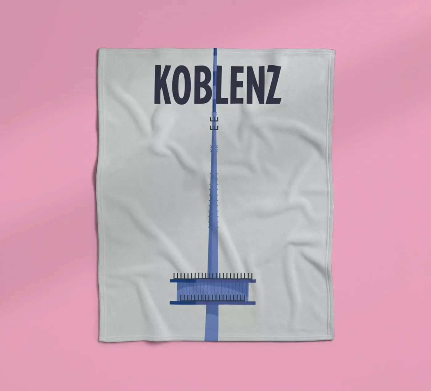 Koblenz Fleecedecke von Designliga Products GmbH & Co. KG