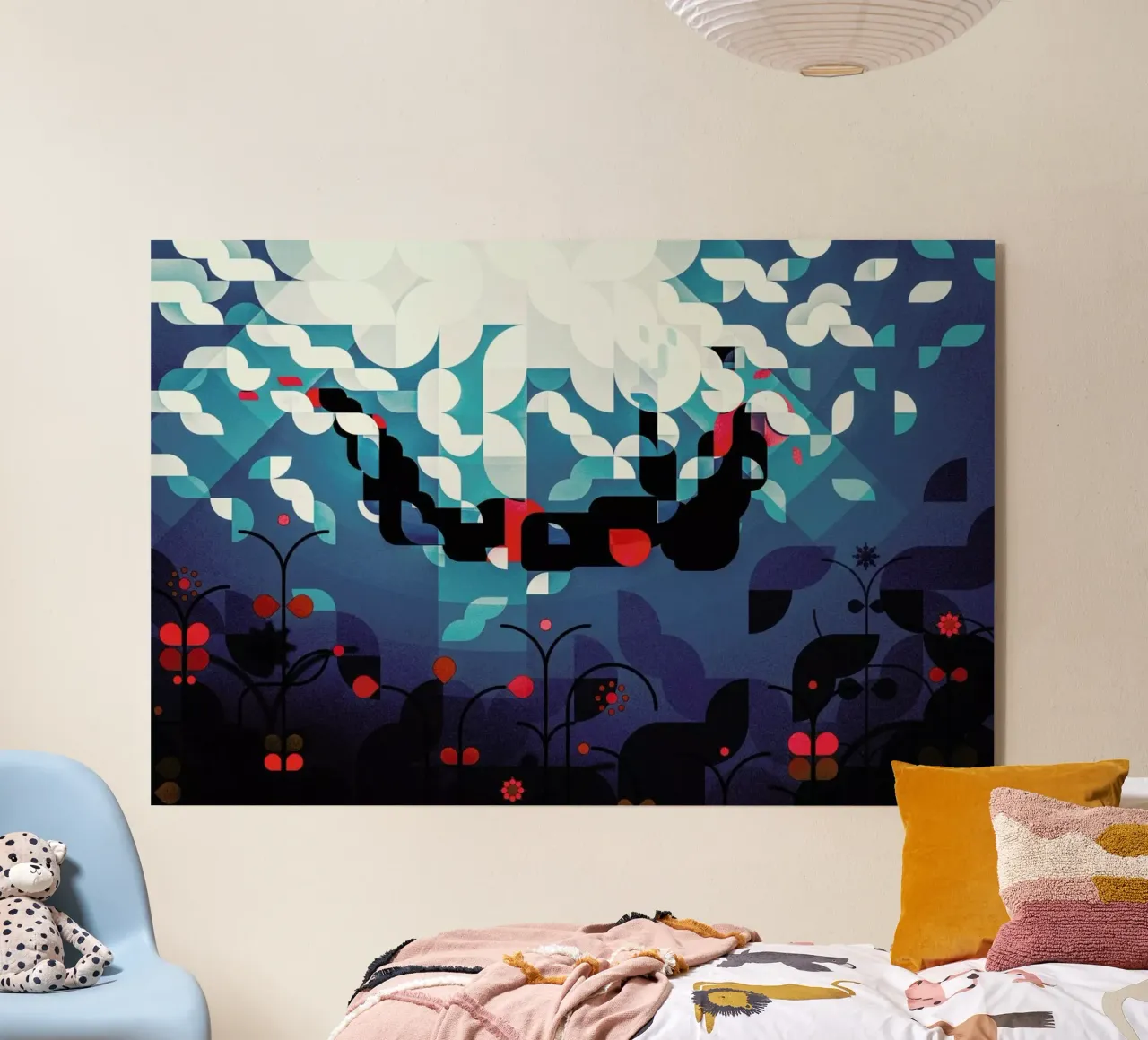 Crimson Roses plexiglass da Antony Squizzato