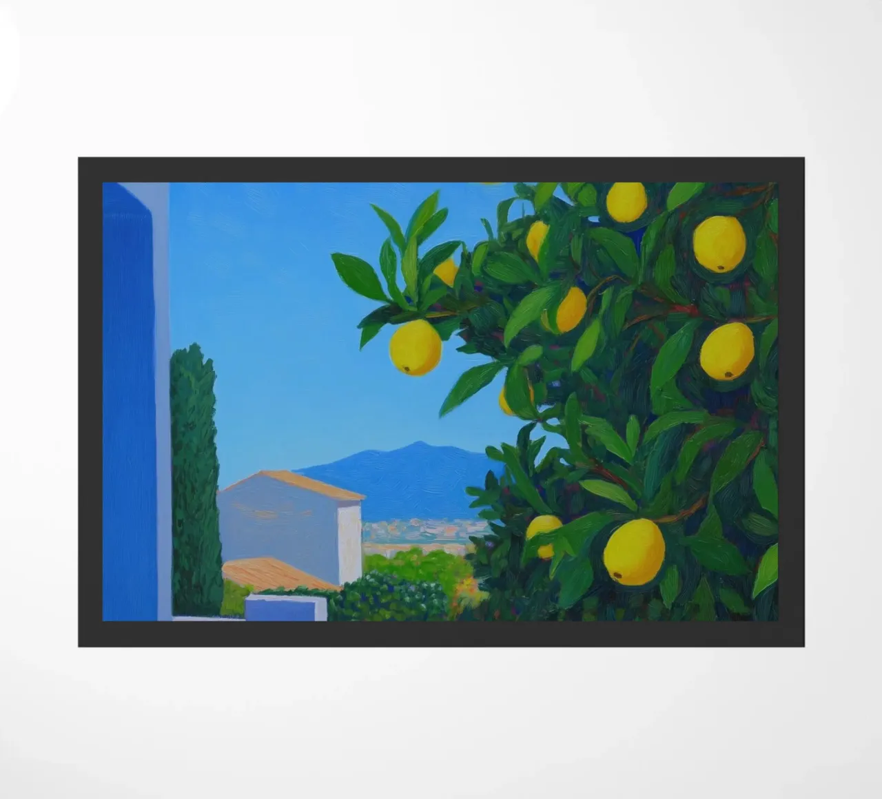 Citroenboom deurmat van Art Center