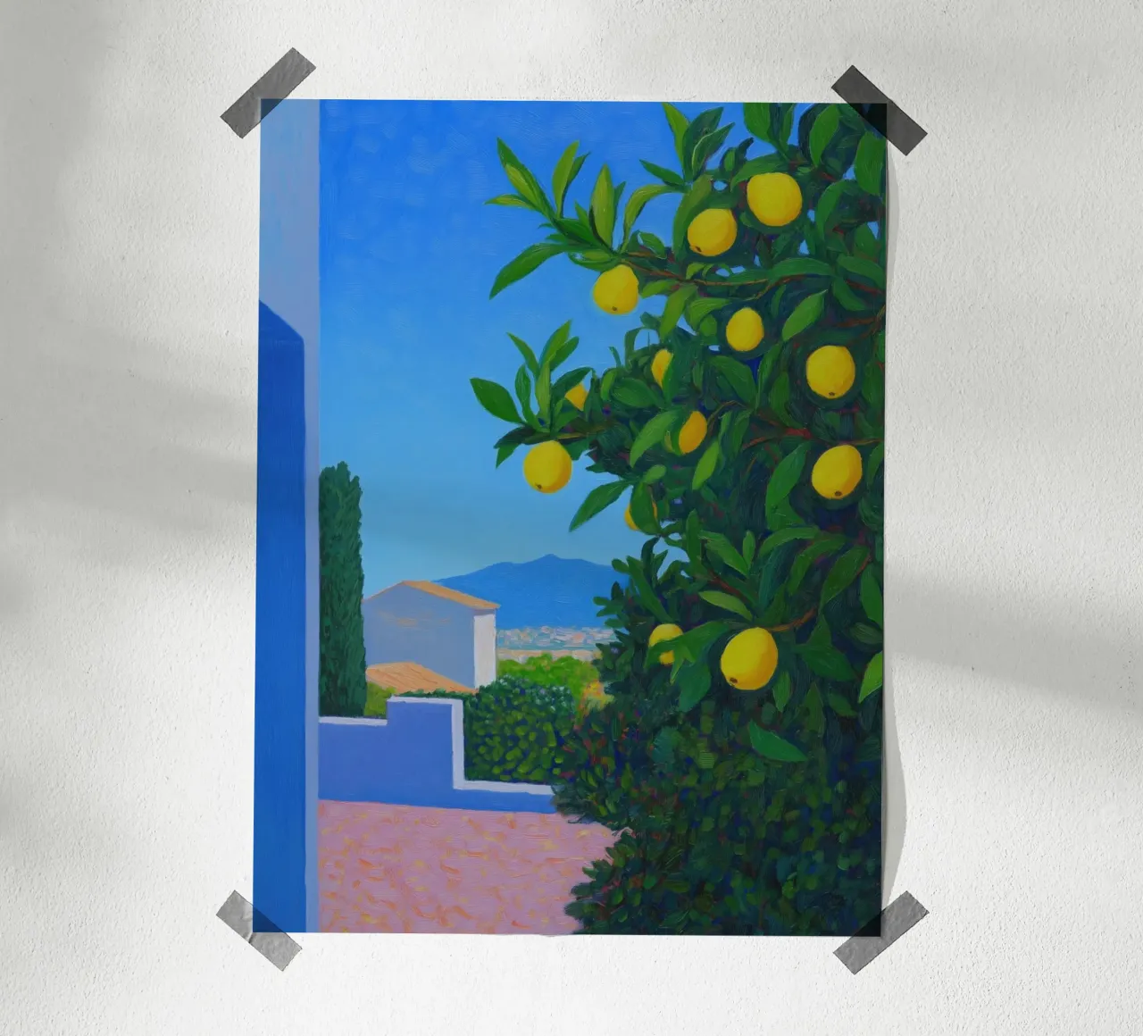 Albero dei limoni poster da Art Center