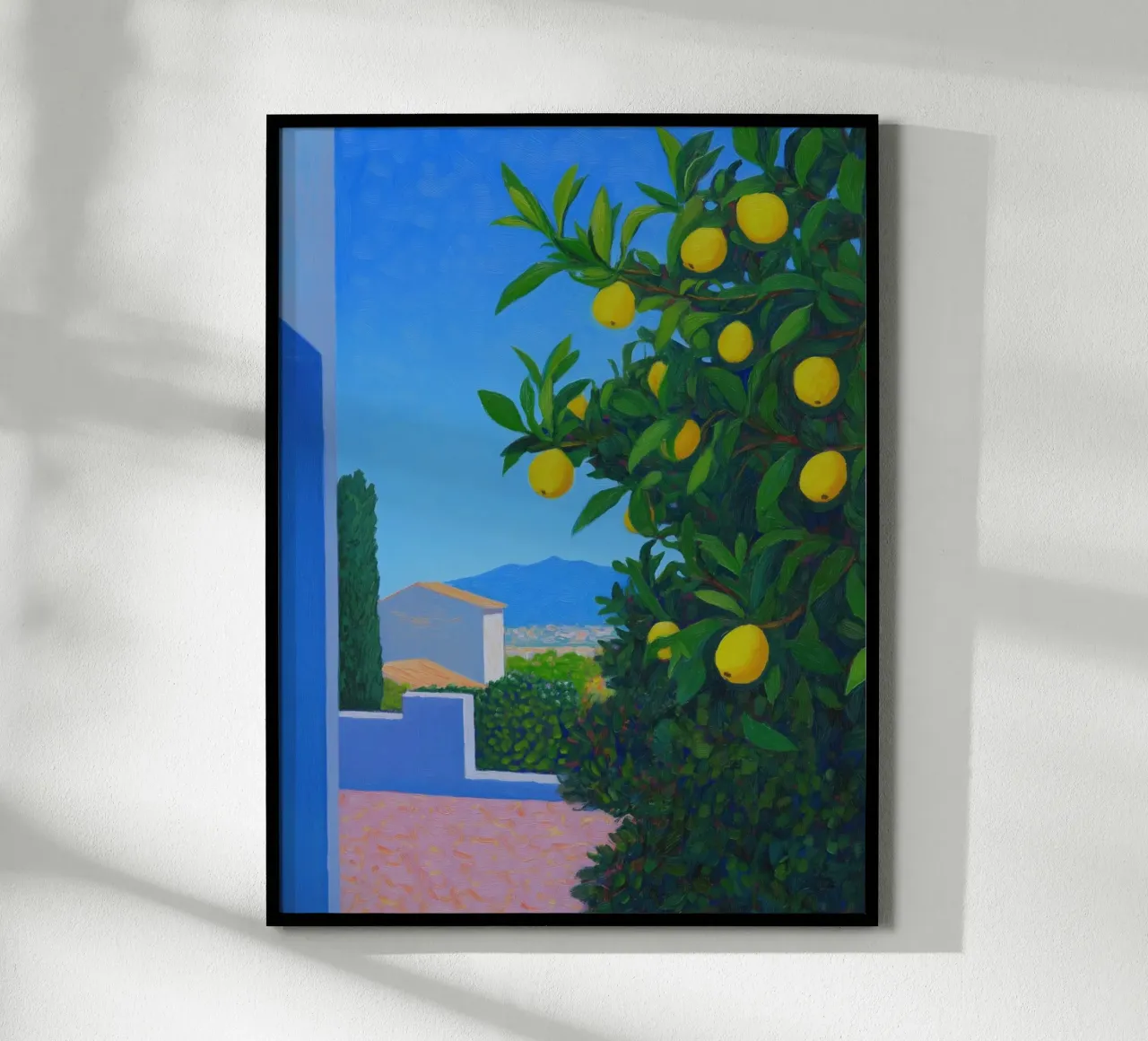 Albero dei limoni poster da Art Center