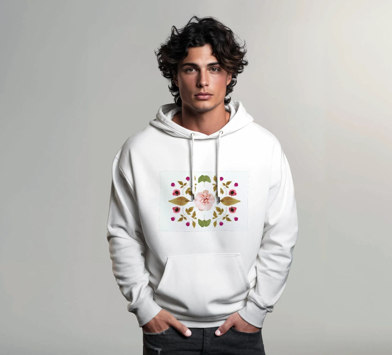 Botanical N2 felpa con cappuccio da Miles of Light