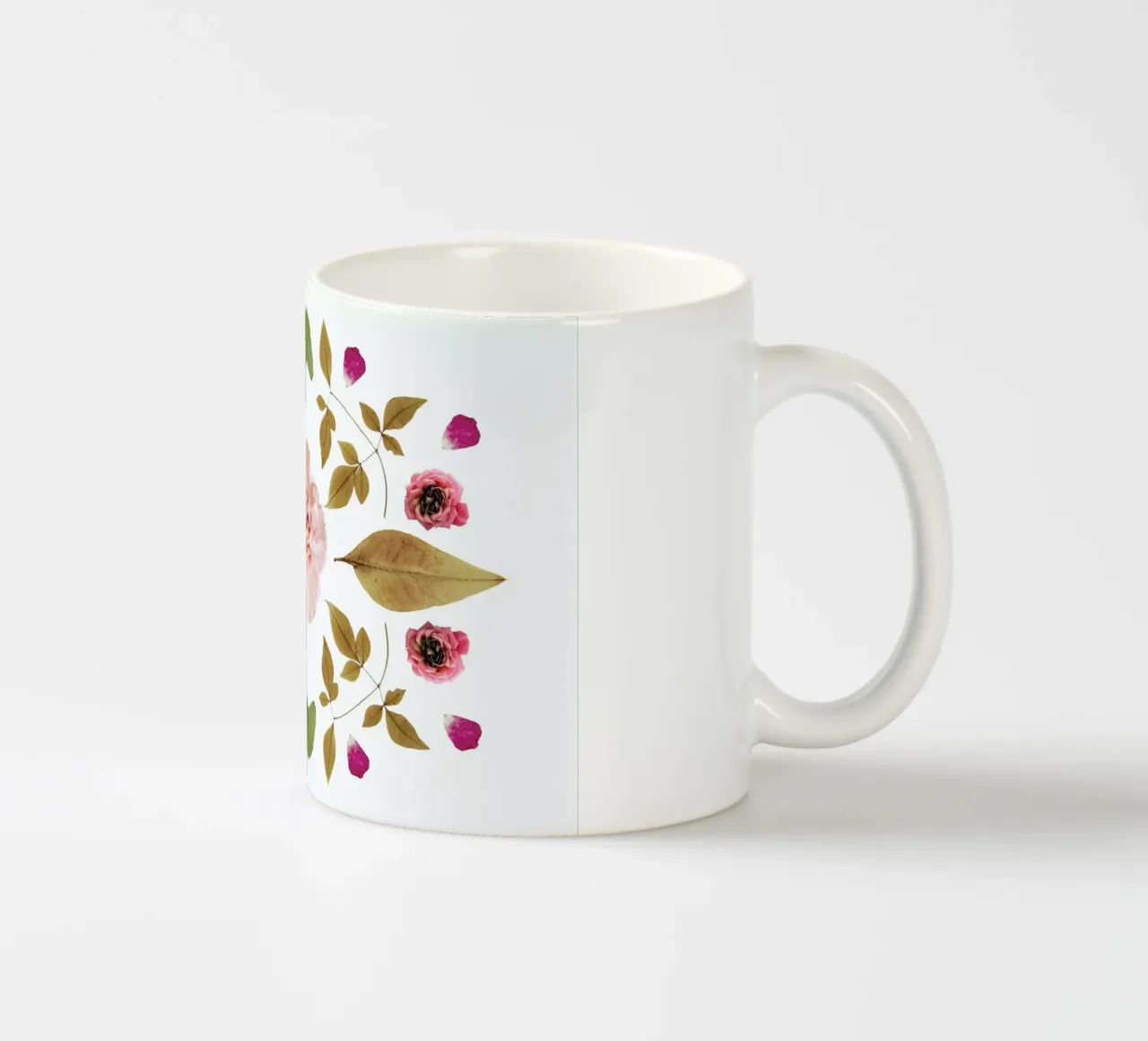 Botanical N2 ceramic mug by Miles of Light