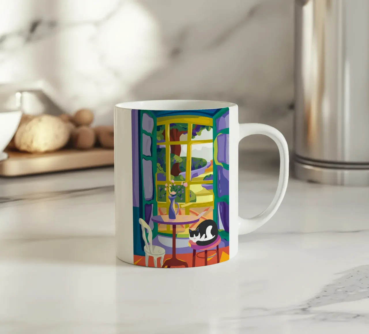Sonno sereno tazza in ceramica da Artie Shifa