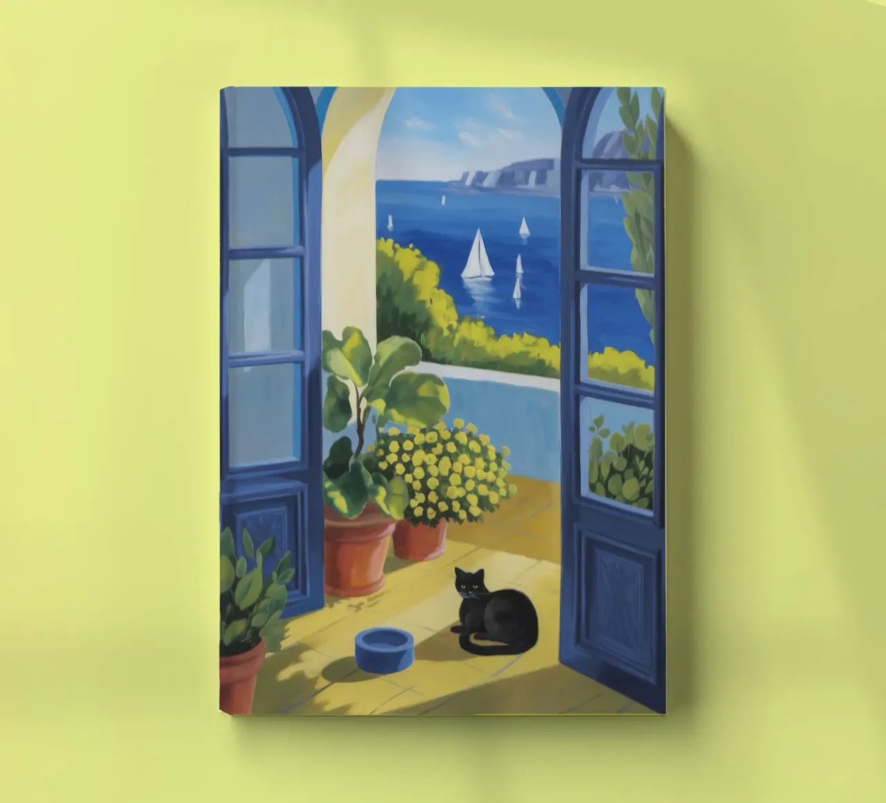 Serene View notebook by Artie Shifa