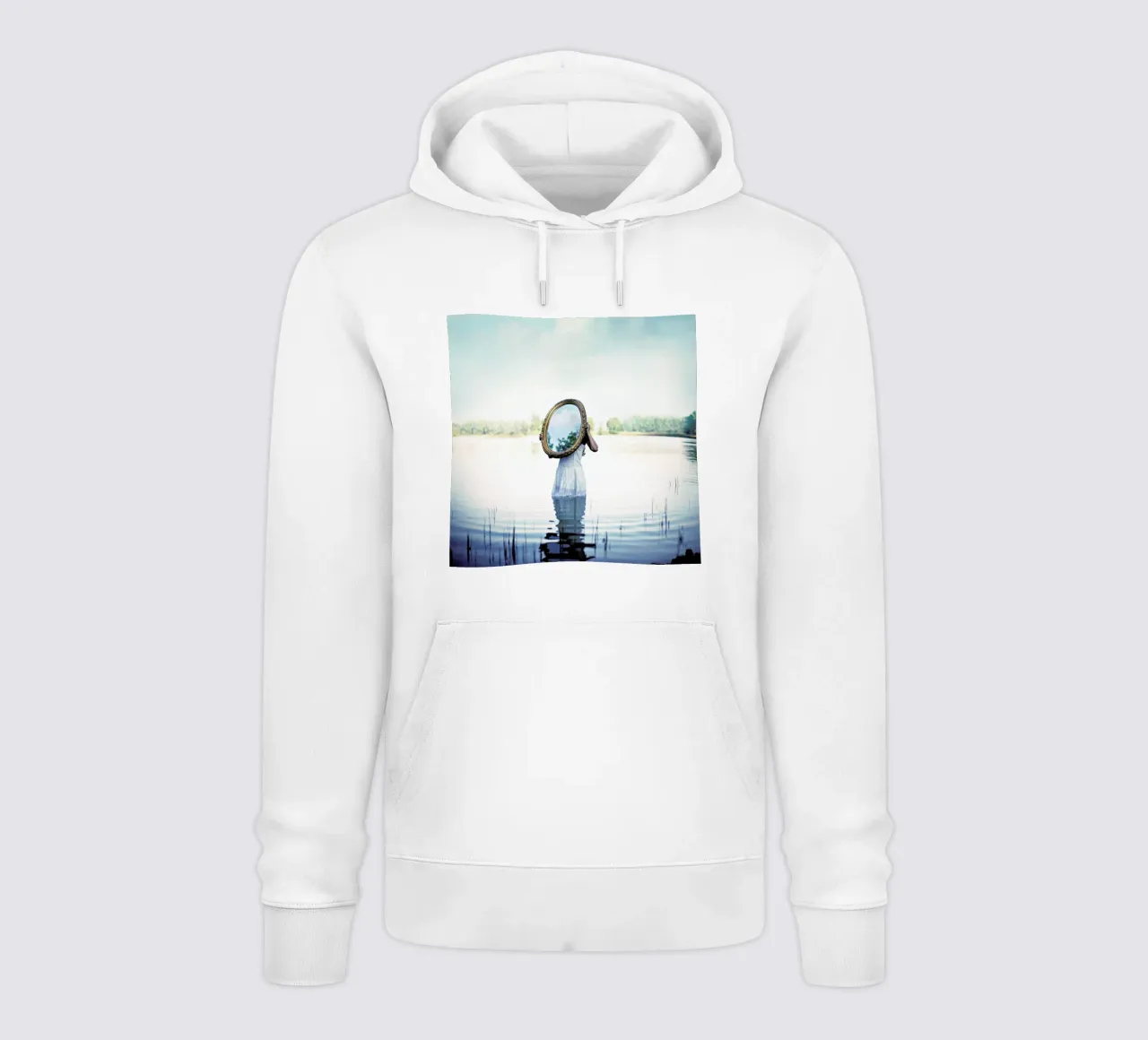 Reflections felpa con cappuccio da Lara Zankoul