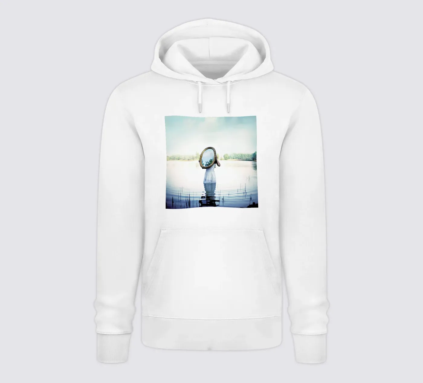 Reflections hoodie by Lara Zankoul
