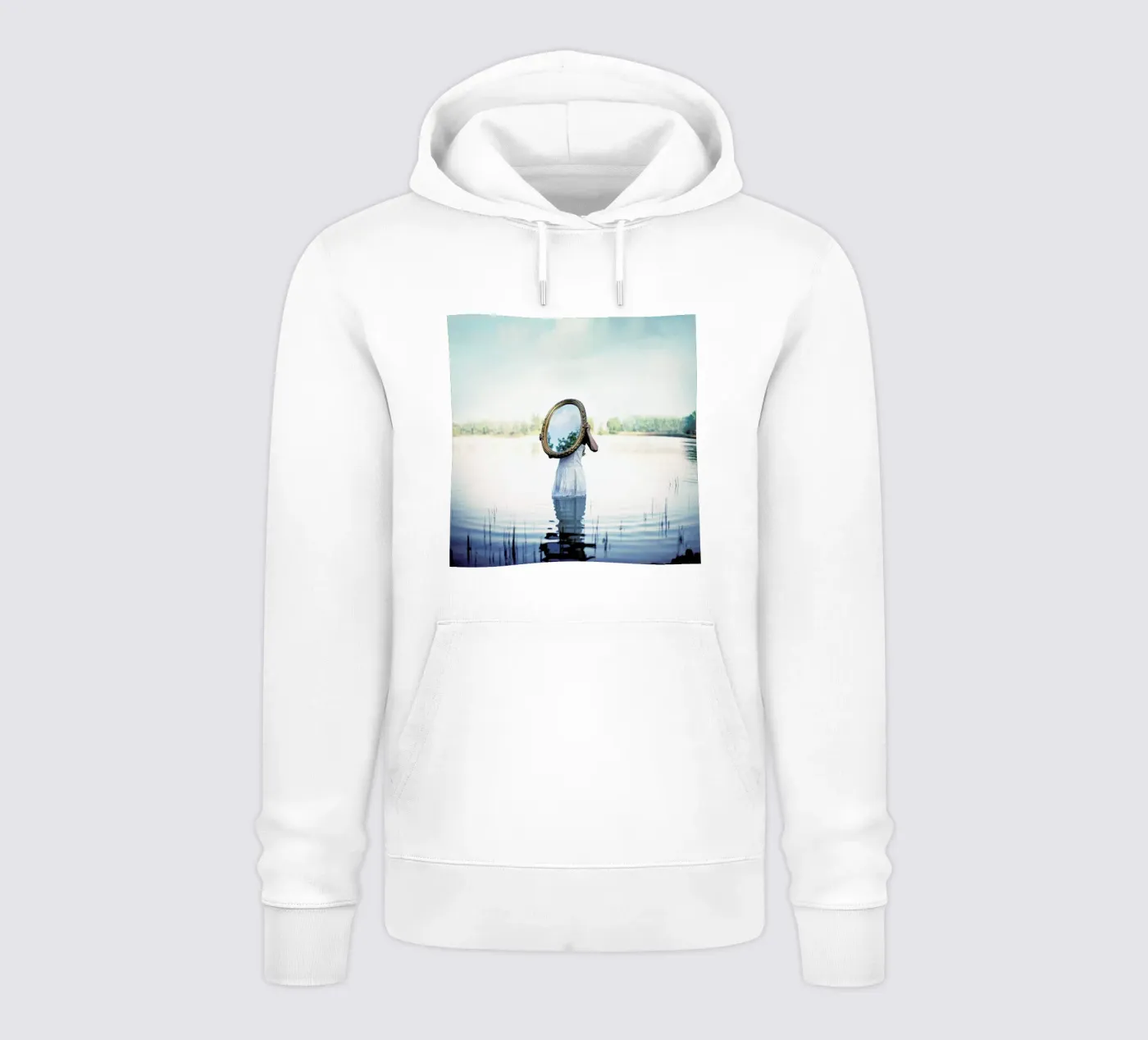 Reflections hoodie by Lara Zankoul