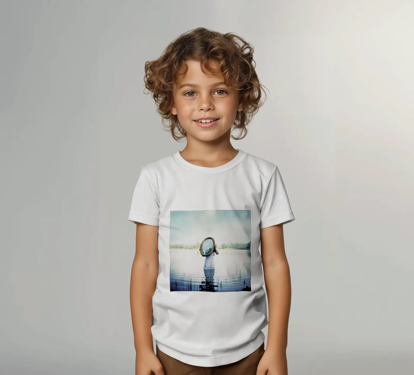 Reflections t-shirt bambini da Lara Zankoul
