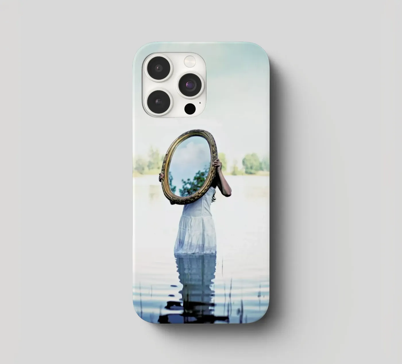 Reflections iphone case by Lara Zankoul