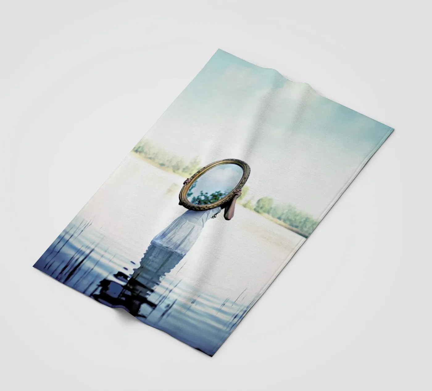 Reflections fleecedeken van Lara Zankoul