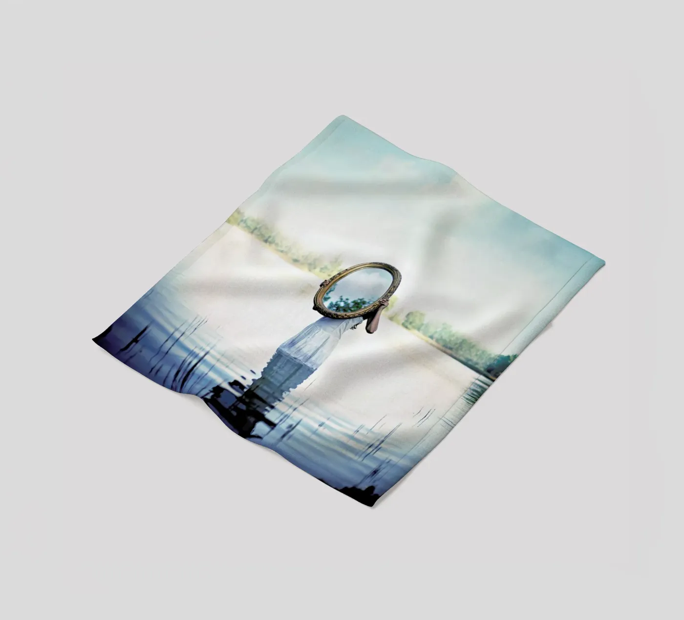 Reflections fleecedeken van Lara Zankoul