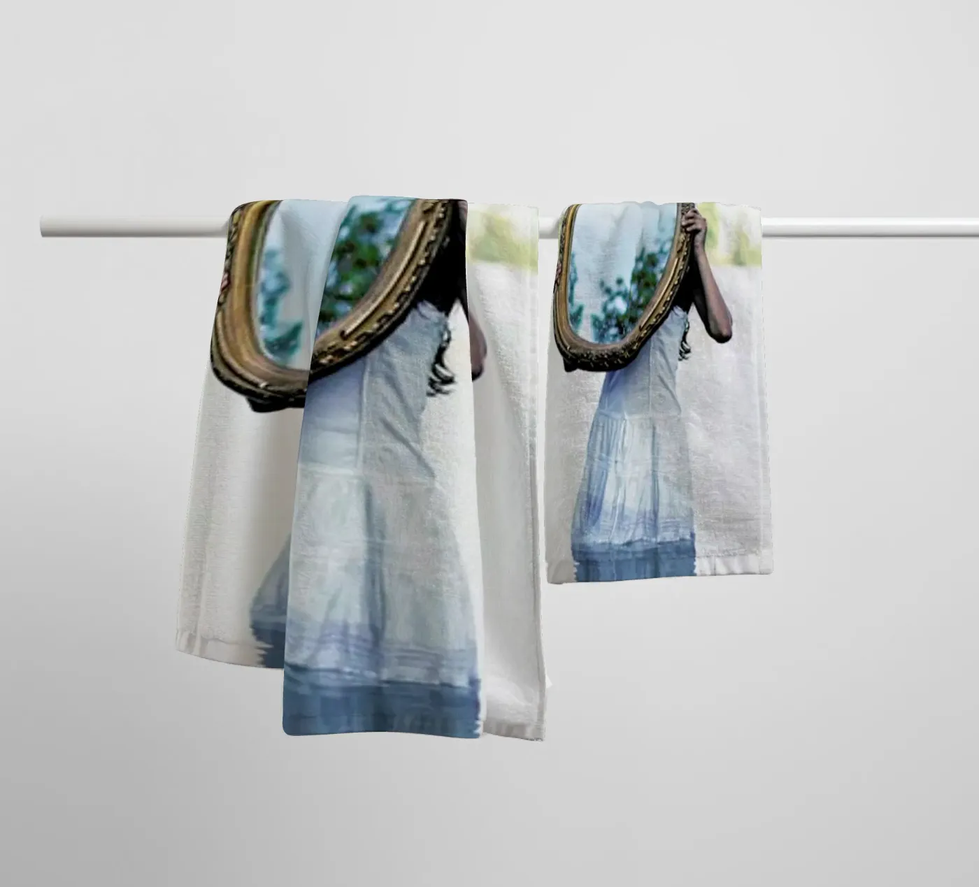 Reflections badhanddoek van Lara Zankoul