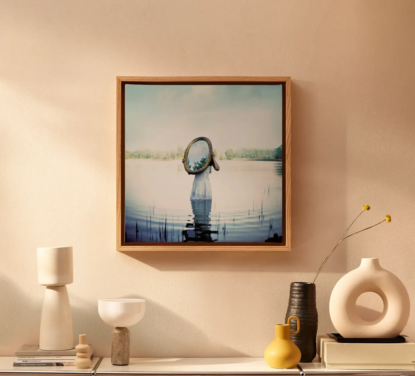 Reflections tela da Lara Zankoul