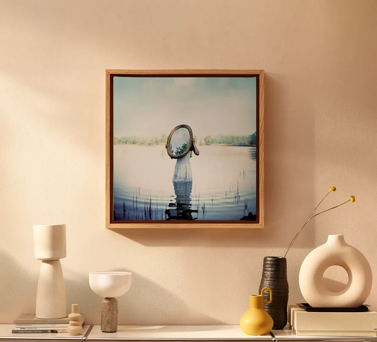 Reflections tela da Lara Zankoul