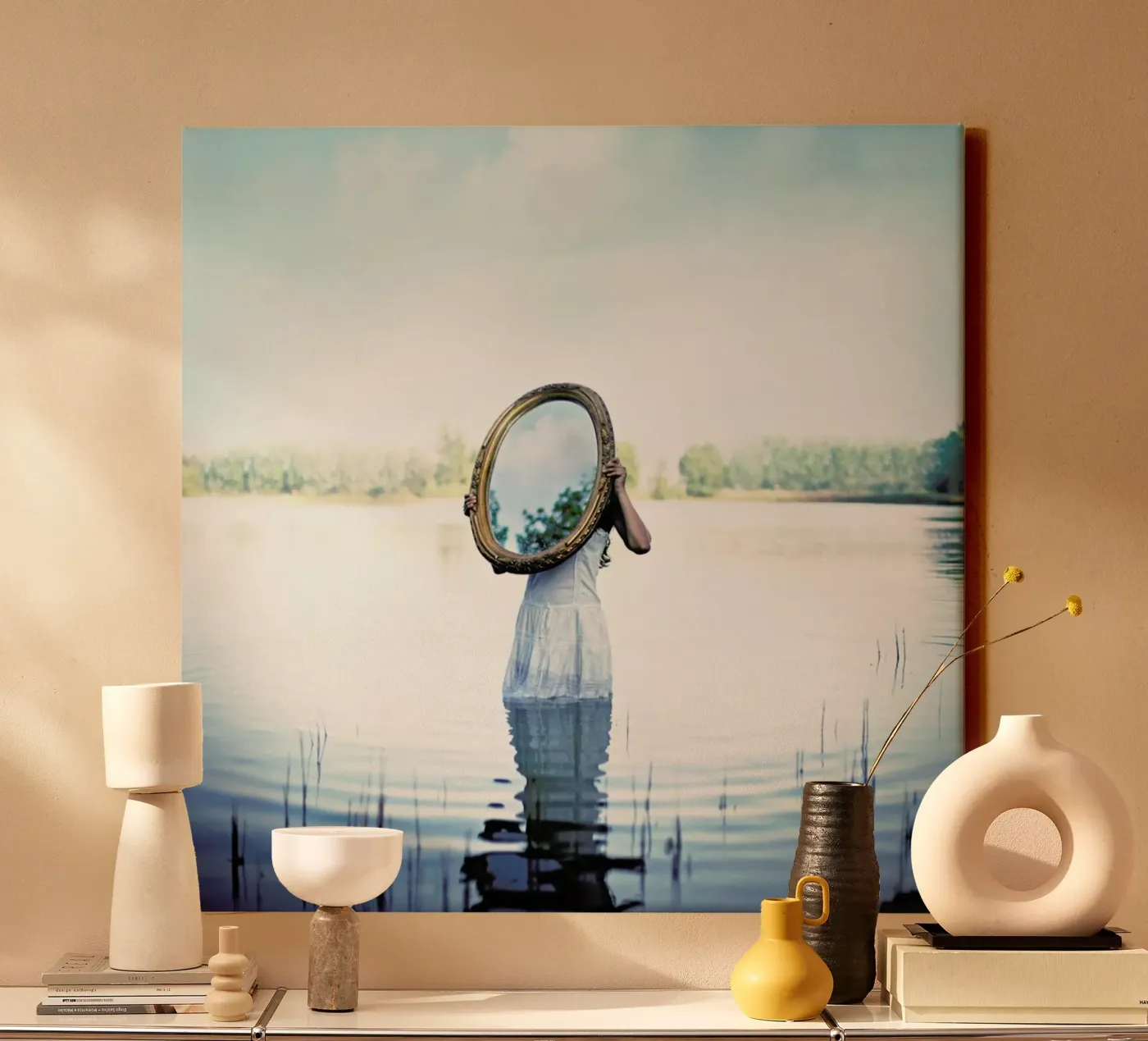 Reflections tela da Lara Zankoul