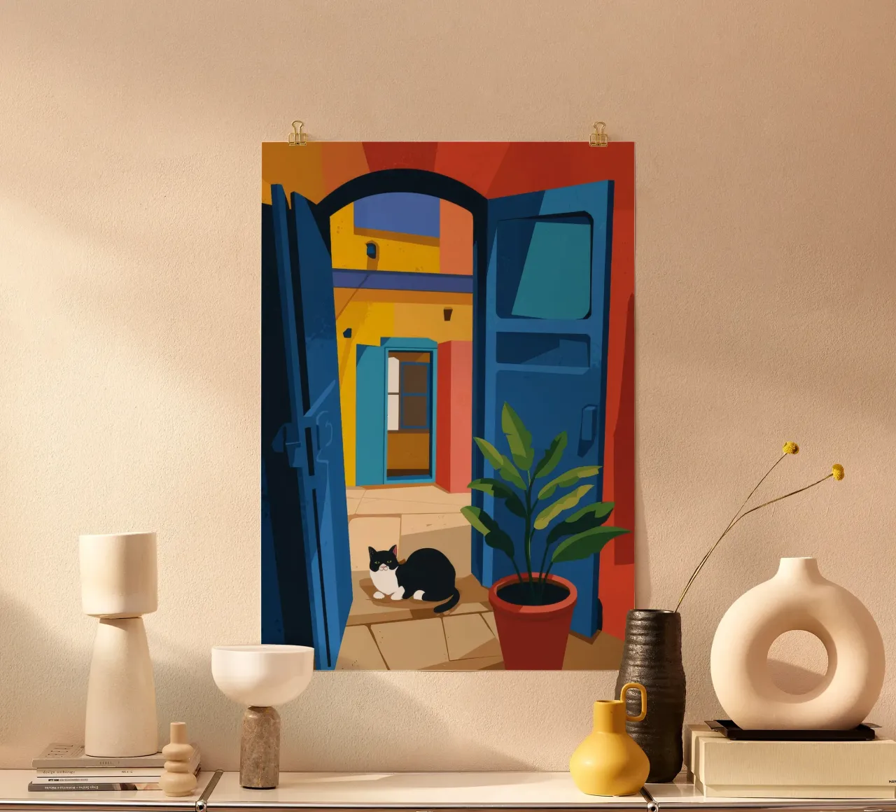 Silent Doorway hahnemühle by Artie Shifa