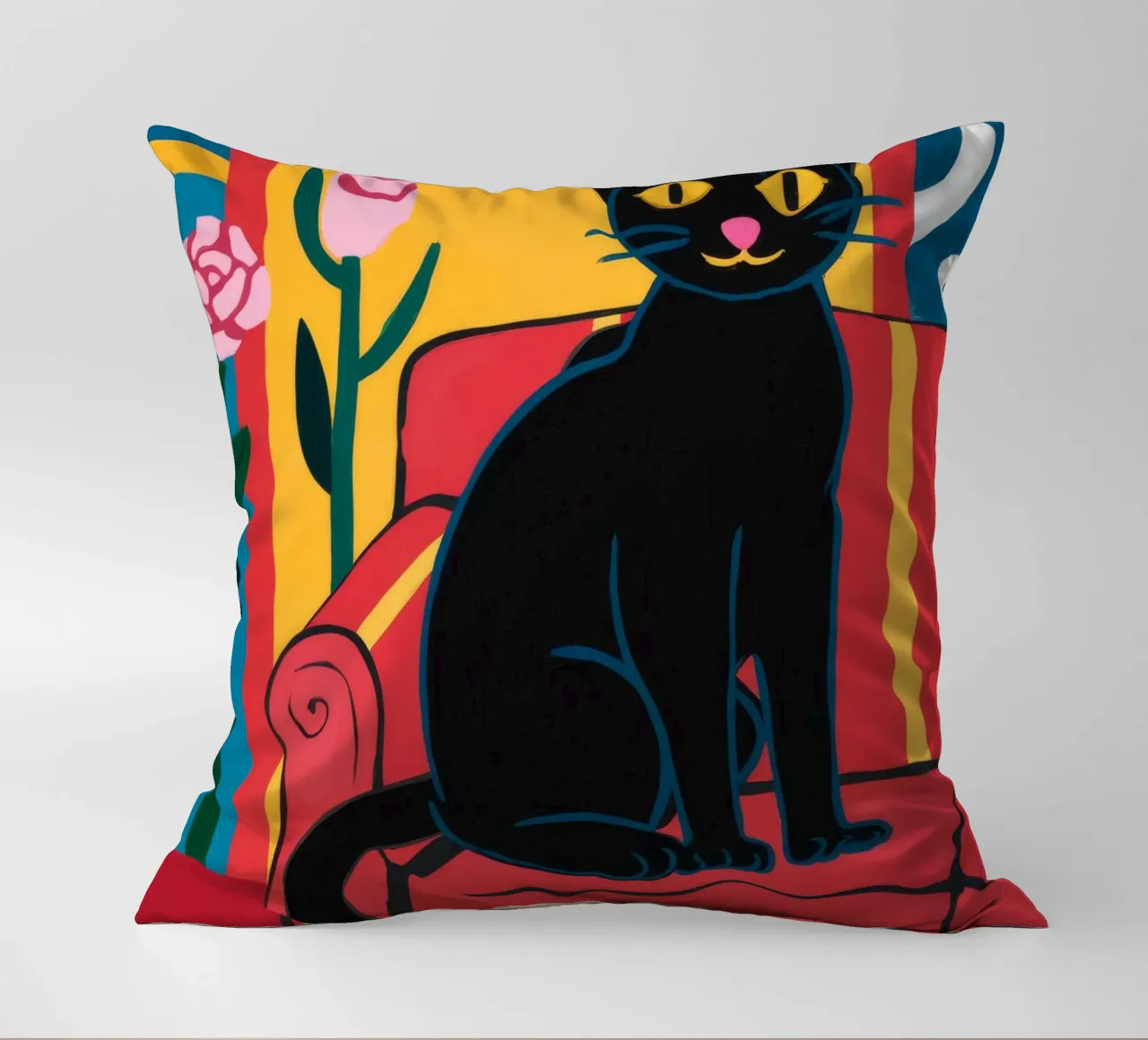 Sofa Cat cuscino da Artie Shifa