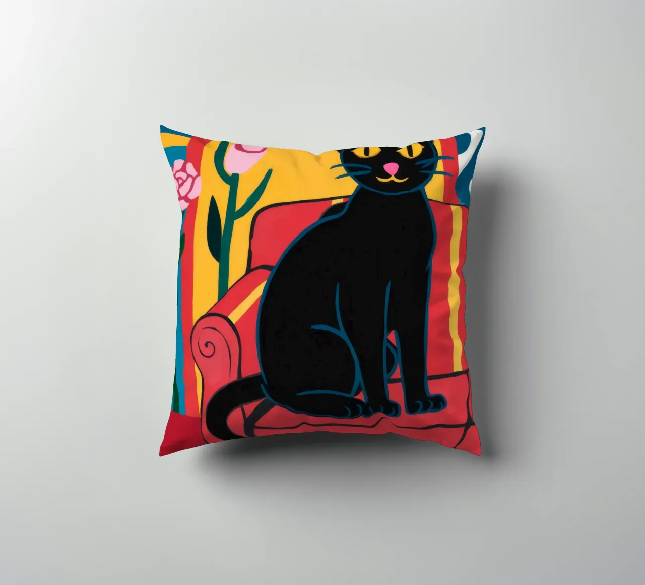 Sofa Cat cuscino da Artie Shifa