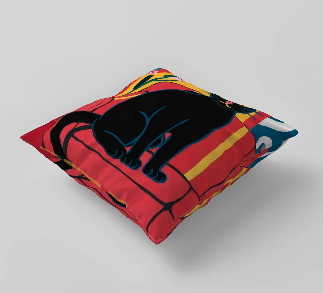 Sofa Cat cuscino da Artie Shifa
