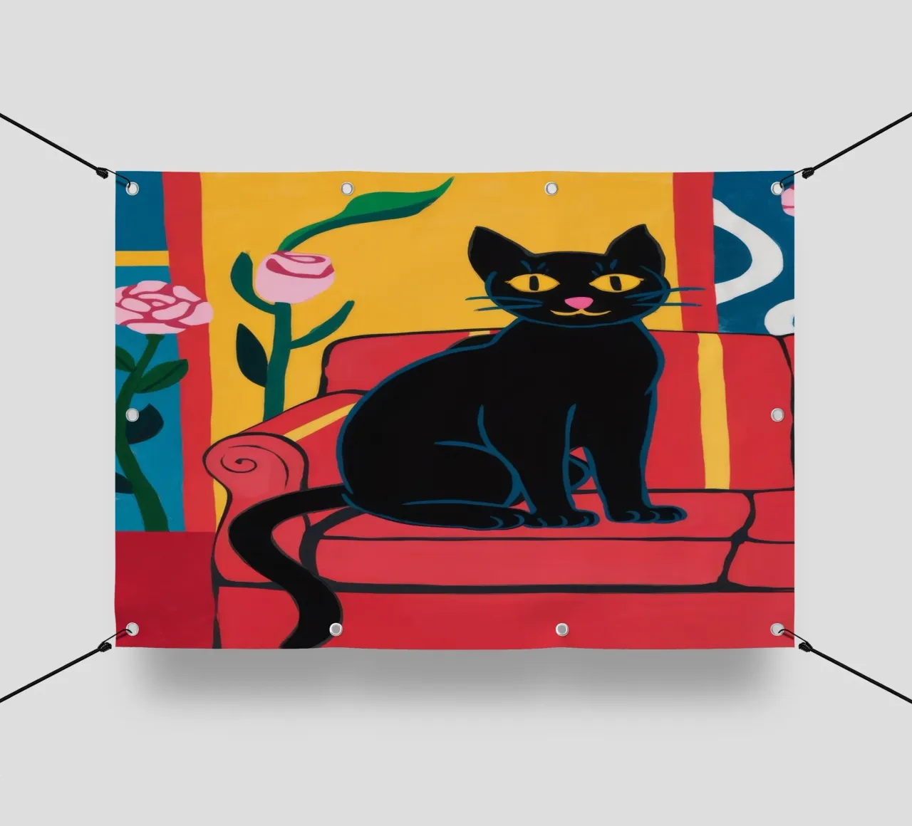 Sofa Cat telo in pvc da Artie Shifa