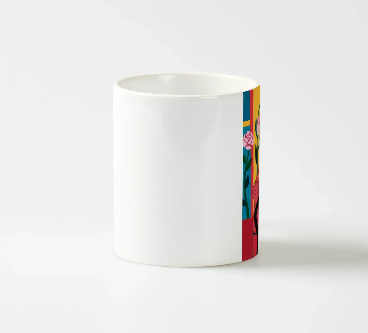 Sofa Cat tazza in ceramica da Artie Shifa