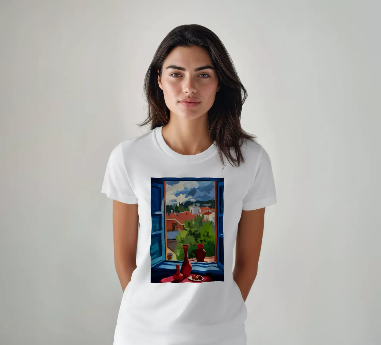 Orizzonte tempestoso t-shirt da Artie Shifa