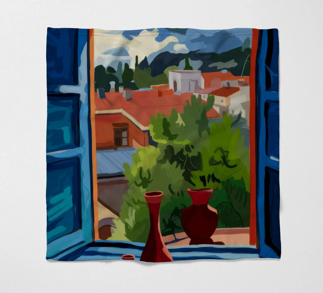 Orizzonte tempestoso coperta in pile da Artie Shifa